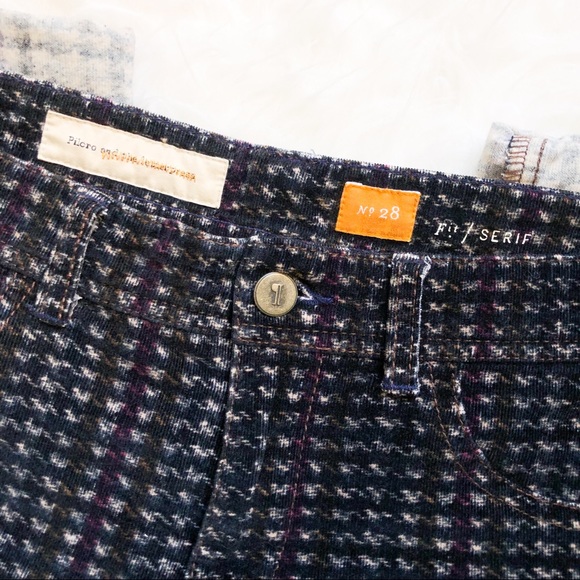 🎉SOLD🎉 Anthropologie Pilcro and the Letterpress Serif Houndstooth Pants - Picture 3 of 6